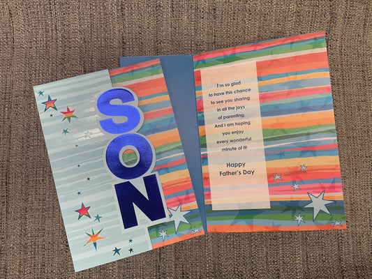 Son - Father’s Day Card