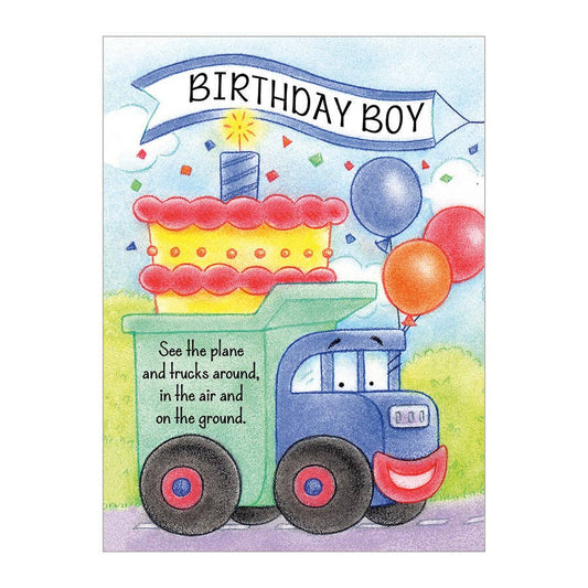Construction Birthday - Birthday Boy Card