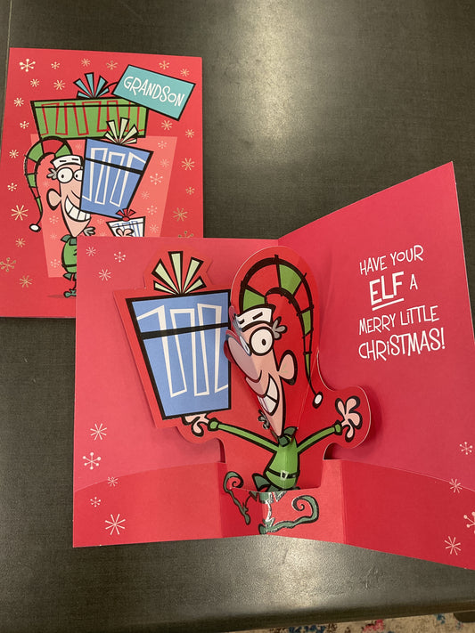Grandson Christmas Card