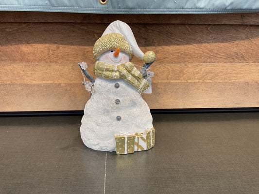 LED Snowman Decor
