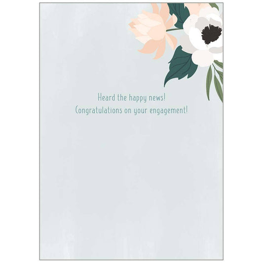 Congrats Ring - Faith Engagement Card