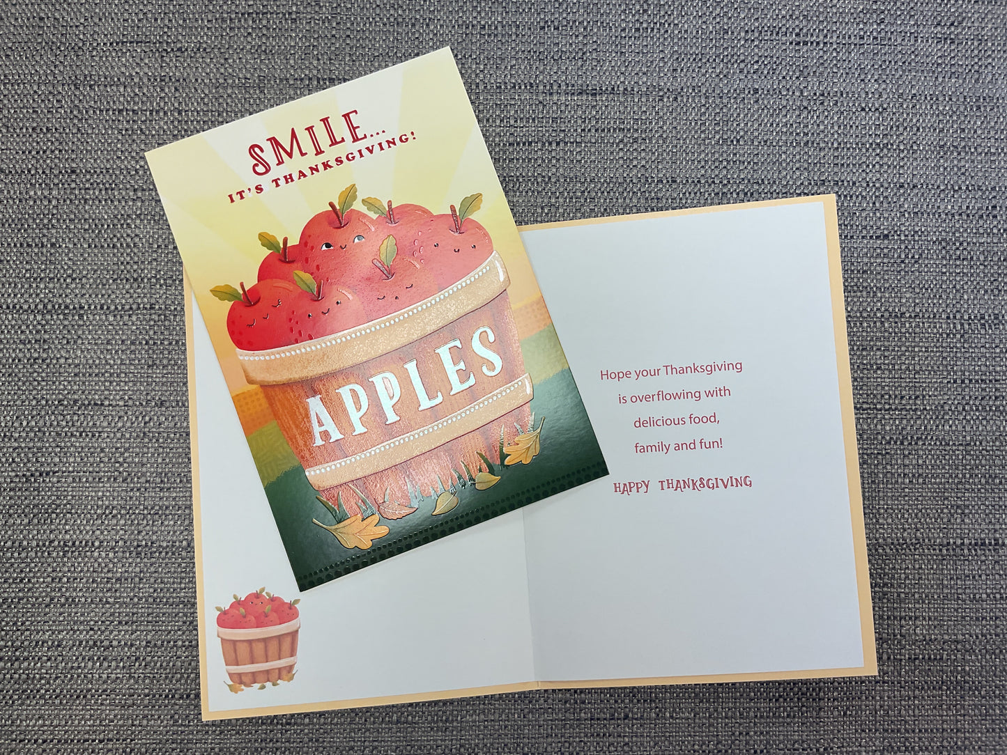 Happy Thanksgiving Kid Card