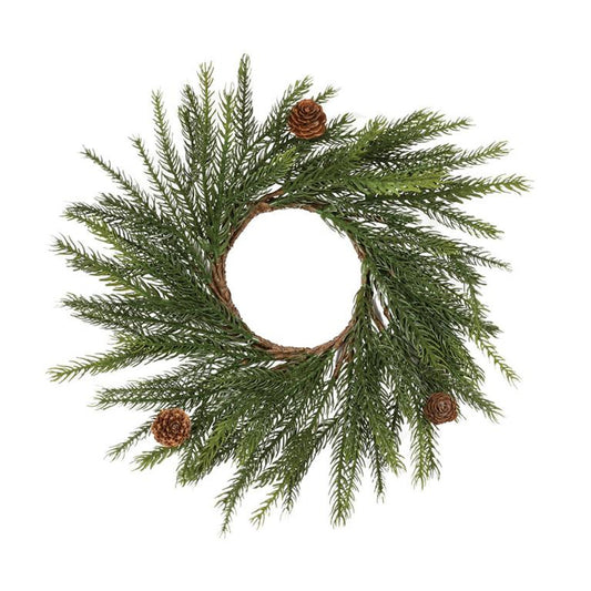 14" Norway Spruce Candle Ring