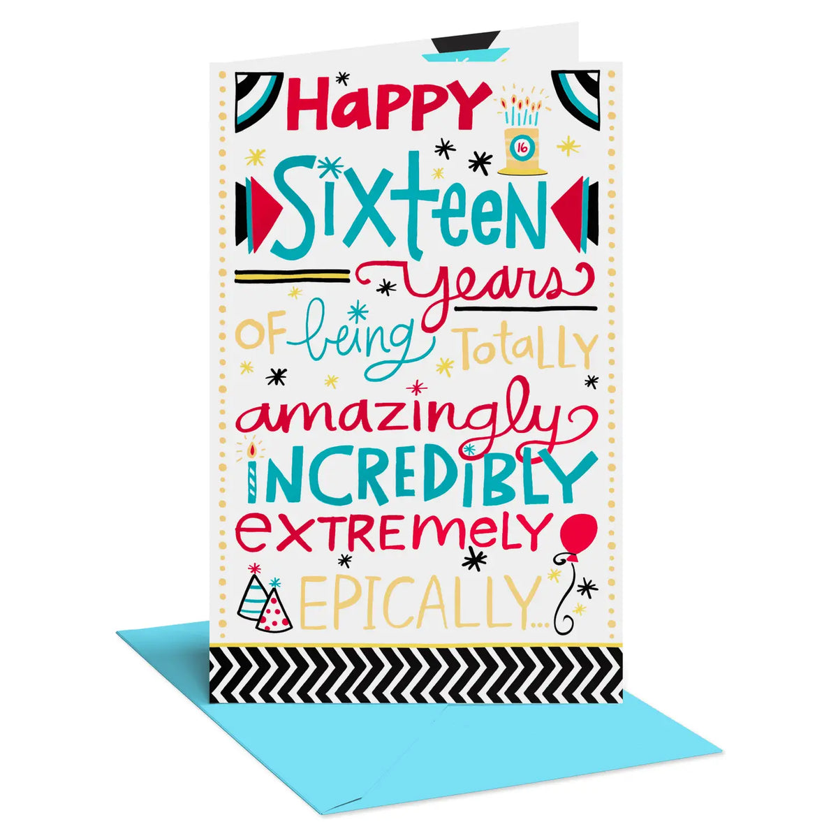 16th Birthday Card