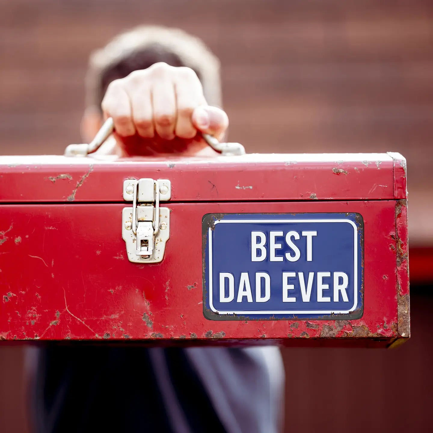 Best Dad - 6" X 4" Tin Plaque/Magnet