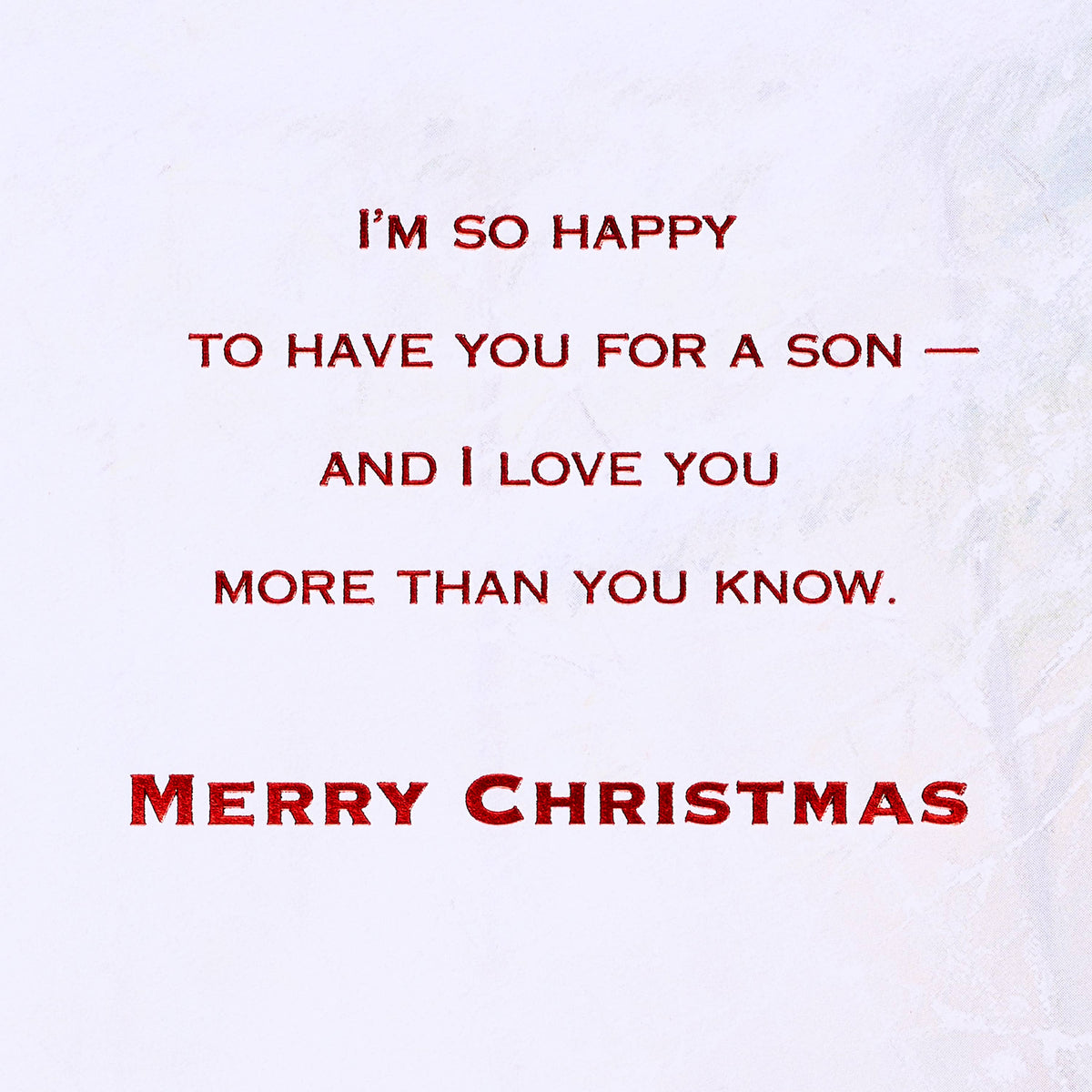Christmas Card for Son (Bright and Gifted)