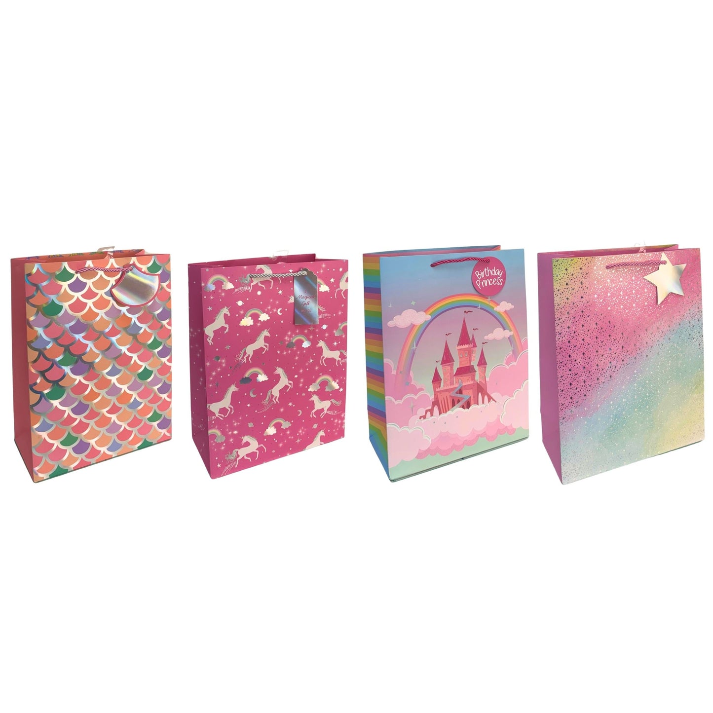 Rainbow & Unicorn Medium Gift Bags