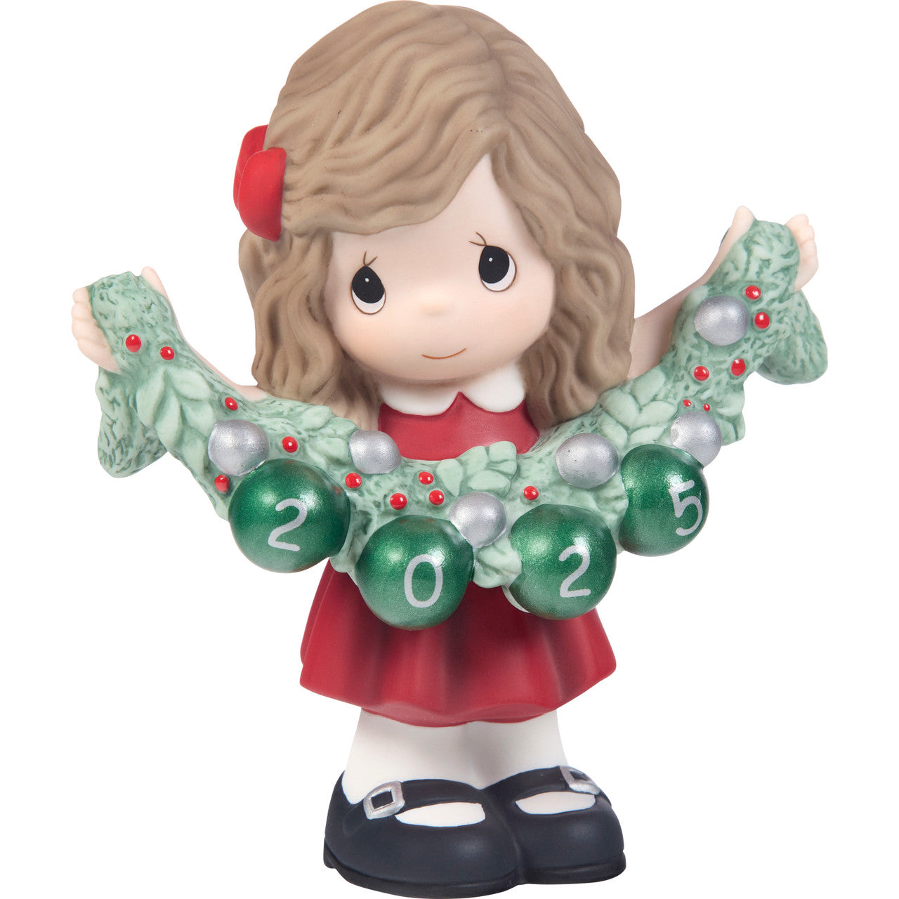 Deck The Halls 2025 Dated Girl Figurine