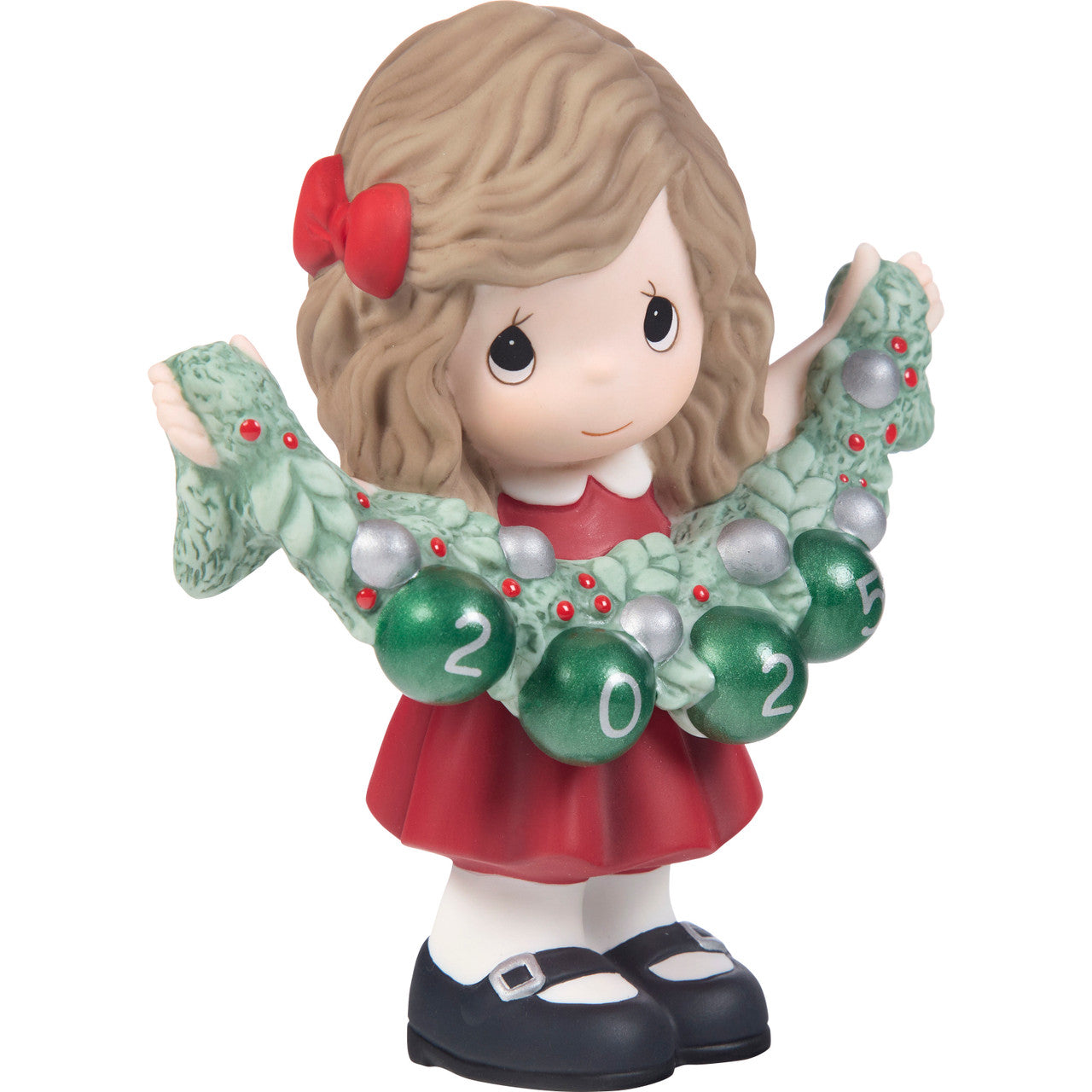 Deck The Halls 2025 Dated Girl Figurine