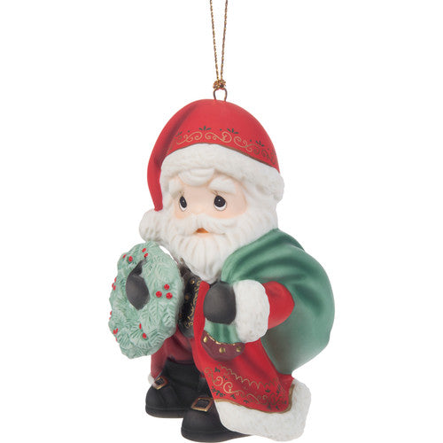 Bringing Christmas Joy To All Annual Santa Ornament