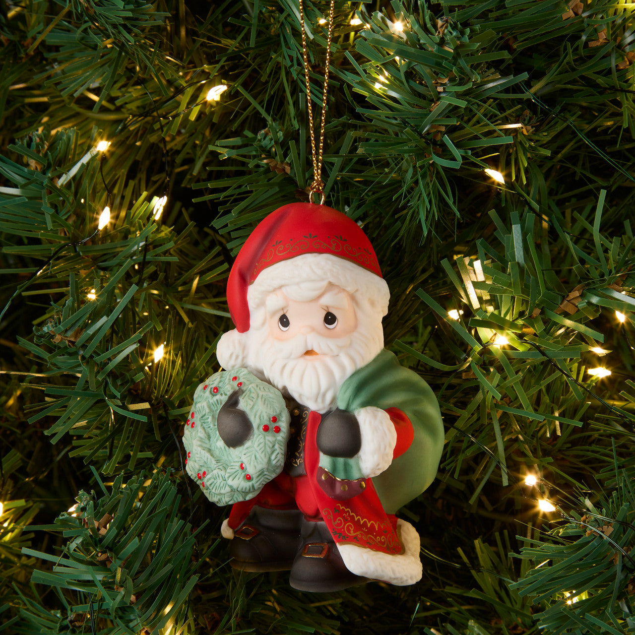Bringing Christmas Joy To All Annual Santa Ornament