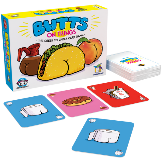Butts on Things The Cheek-to-Cheek Card Game