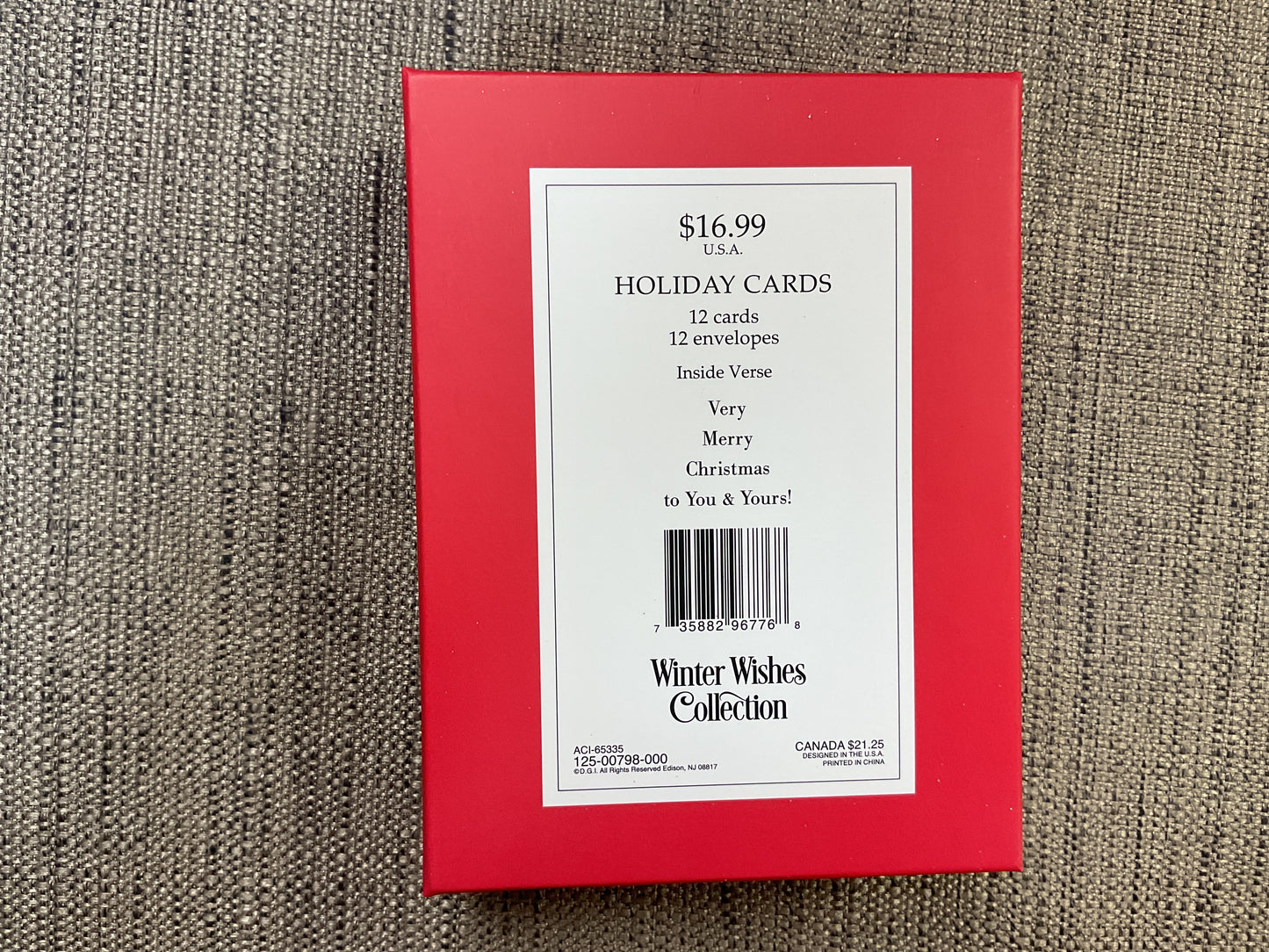 Very merry Christmas Boxed Christmas Cards