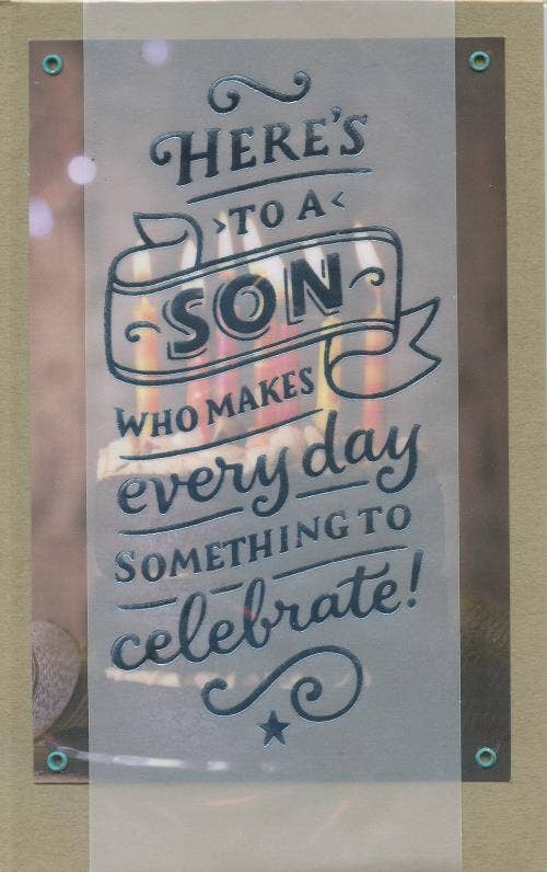 Son Birthday Card