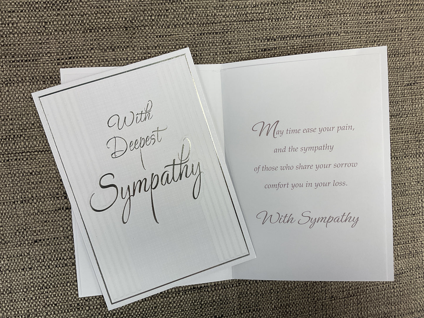 With Deepest Sympathy Card