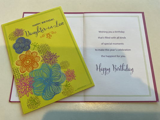 Daughter-in-Law Birthday