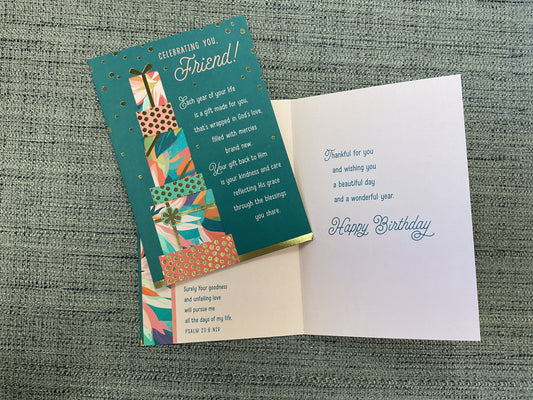Special Friend Religious Birthday Card
