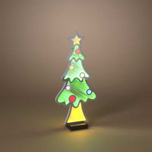 Holiday Tree Double Sided Infinity Mirror