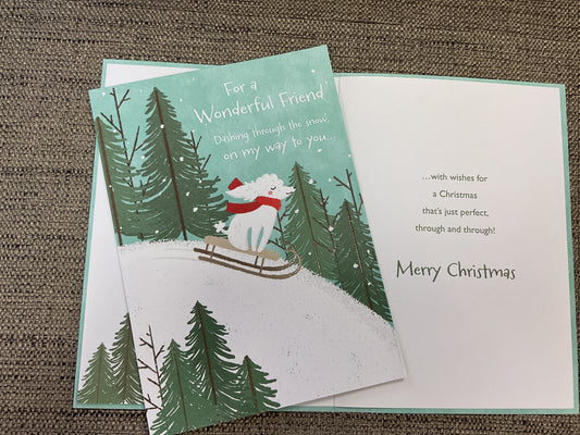 Friend Christmas Card