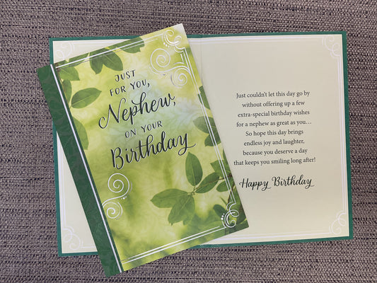 Nephew Birthday Card
