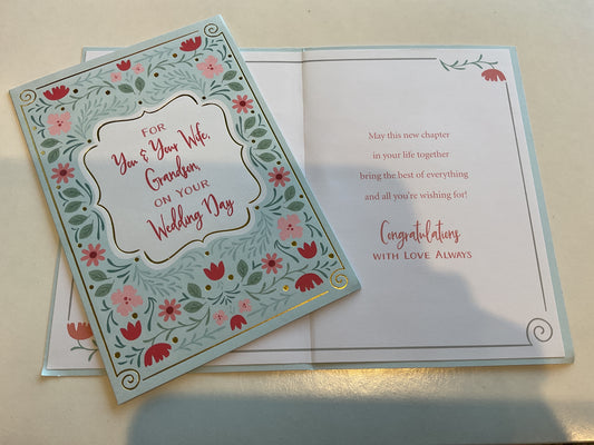 Anniversary (Grandson & Wife)