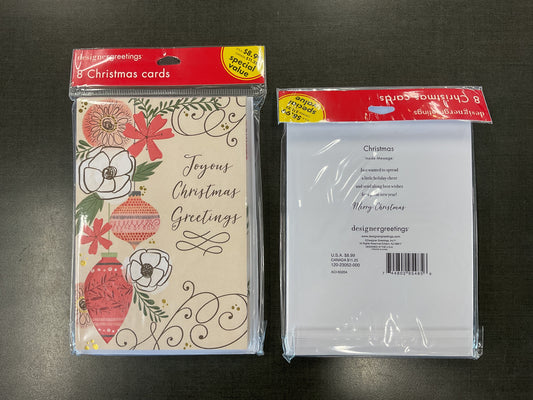 8 Ct Christmas Cards