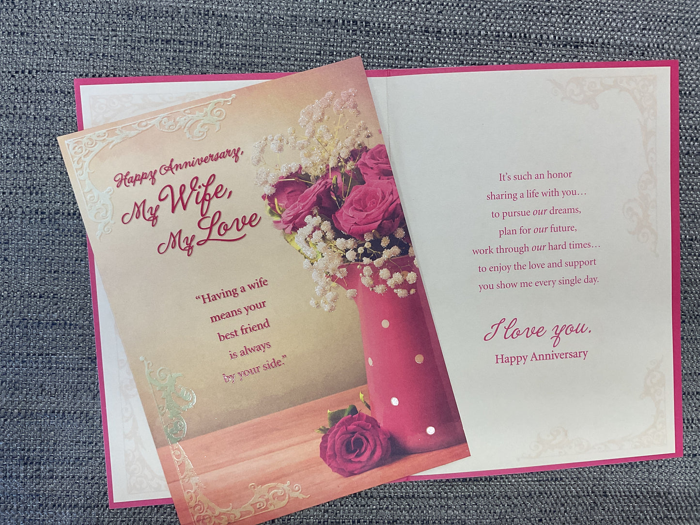 Wife Anniversary Card