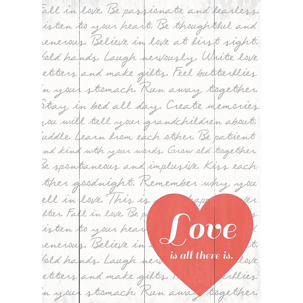 Love Is All You Need - Anniversary Value Card