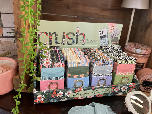 Crush What baggage stickable phone wallet
