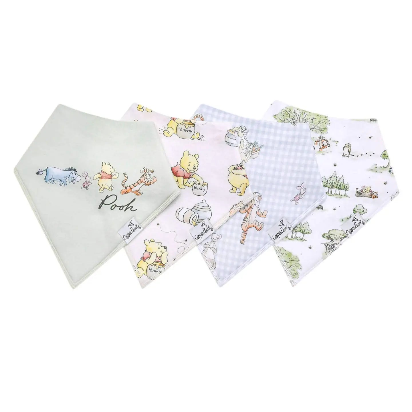 Copper Pearl Bandana Bibs