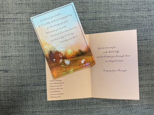Encouragement Religious Card