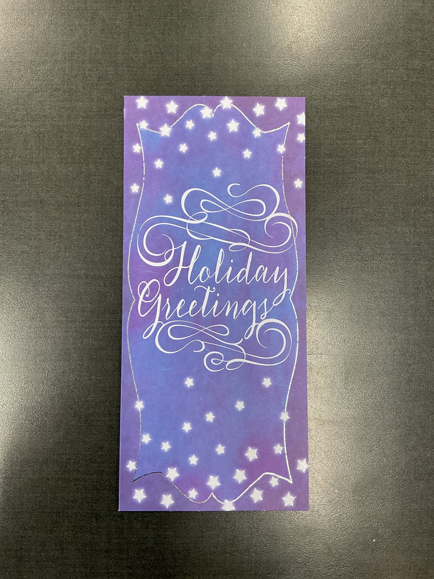 Holiday Greetings Money/Gift Card Holder
