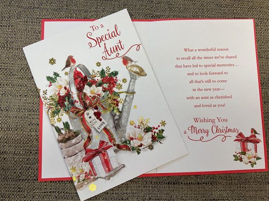 Aunt Christmas Card