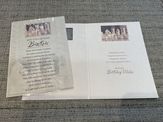 Brother Birthday Card