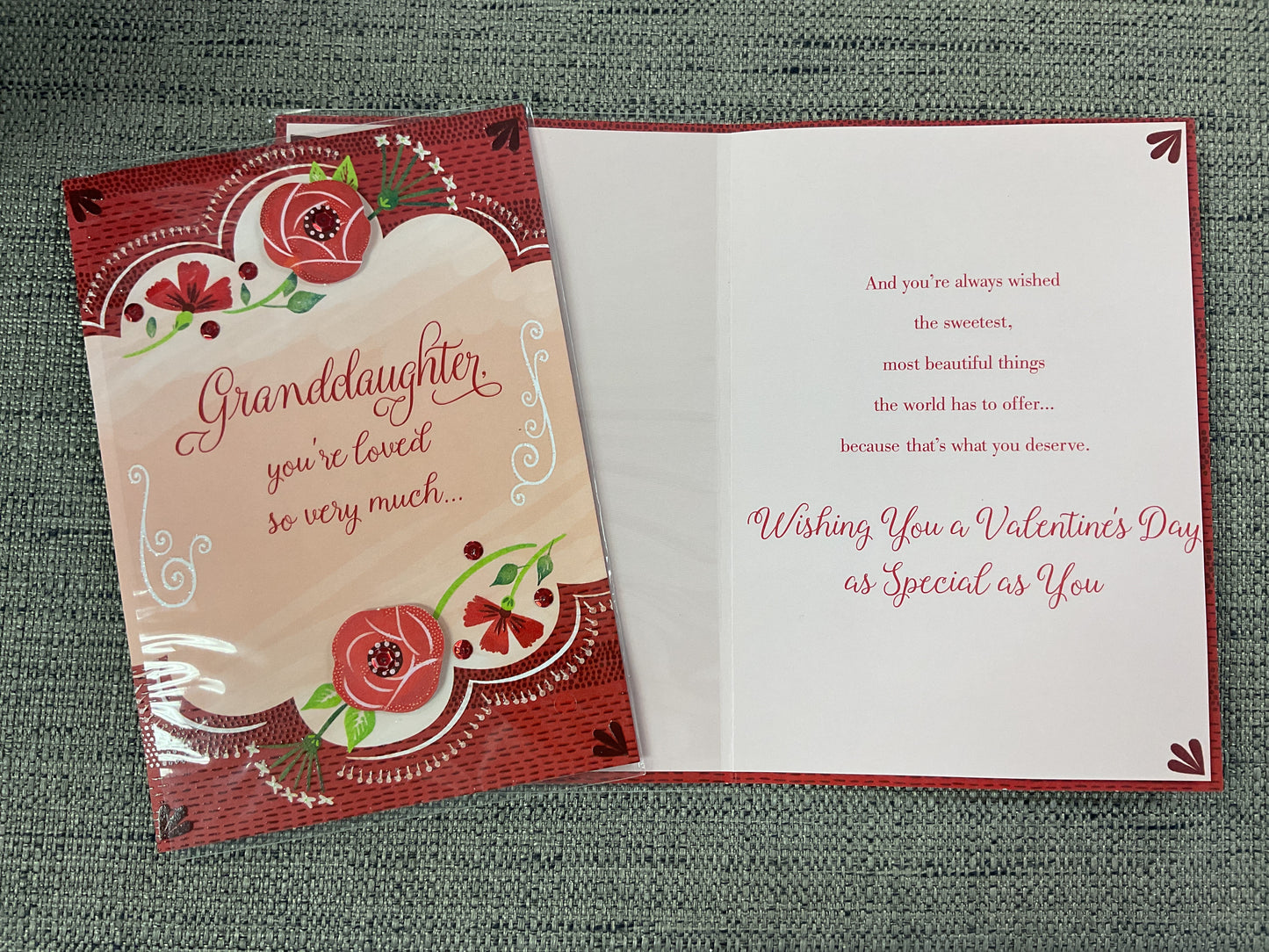 Valentine’s Day Card - Granddaughter