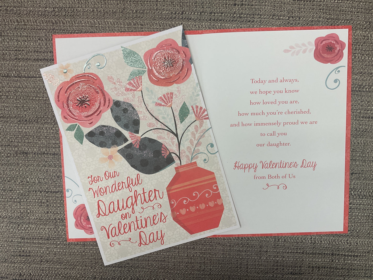 Daughter from Both - Valentine’s Day Card