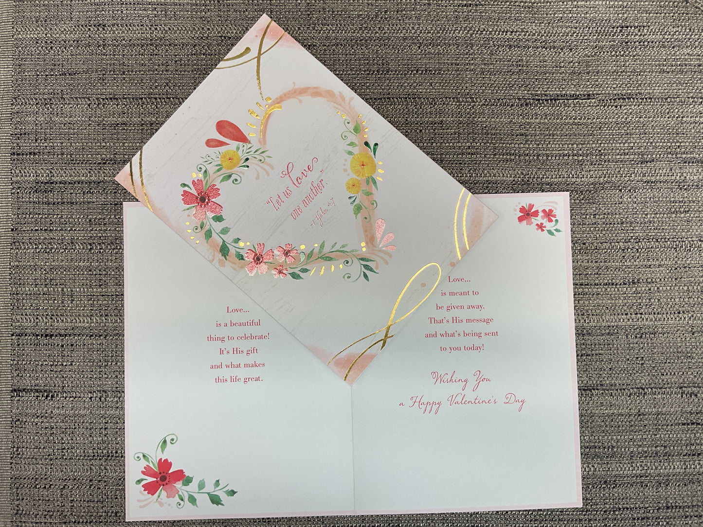 Happy Valentine’s Day Card Religious