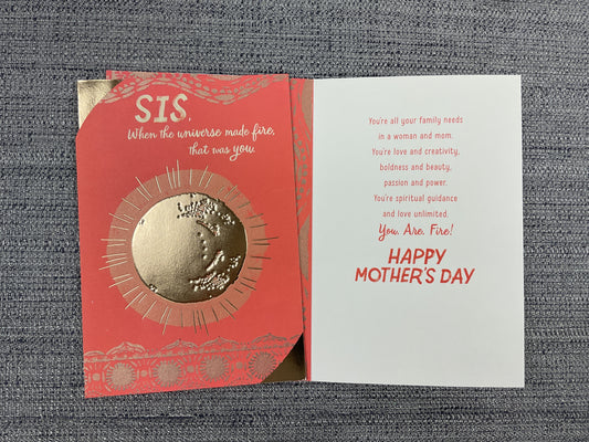 Sister- Mother’s Day
