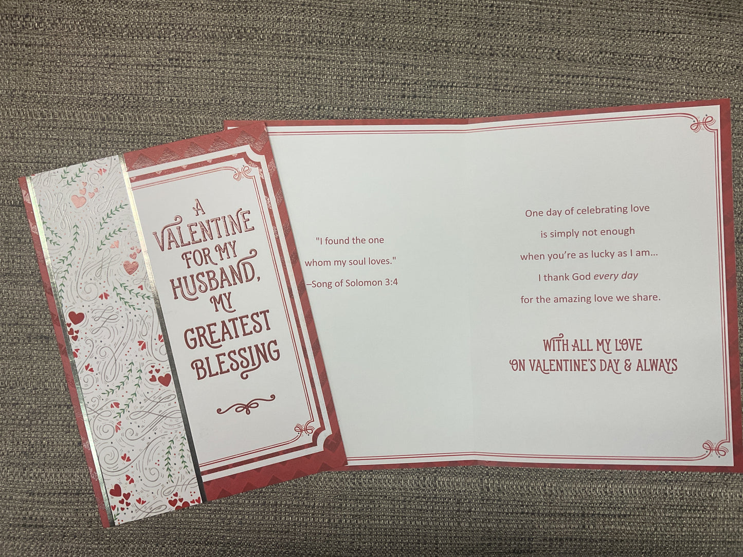 Husband*Religious* - Valentine’s Day Card