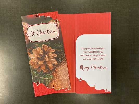 Merry Christmas Money/Gift Card Holder