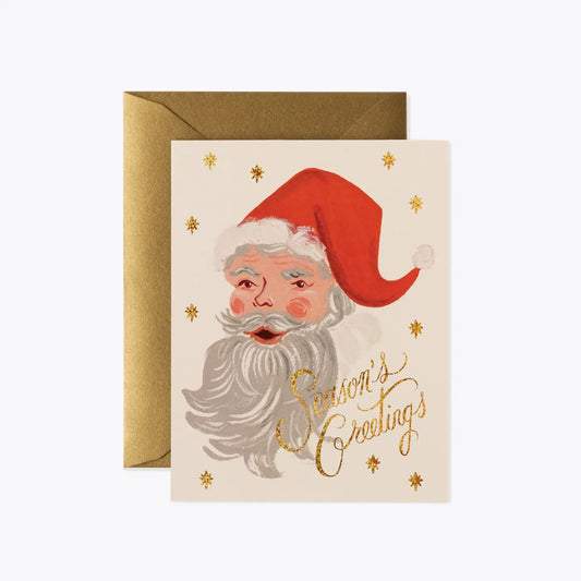 Boxed Set of Greetings from Santa Cards