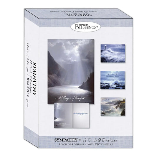 Sympathy - Coastlines Boxed Sympathy Cards