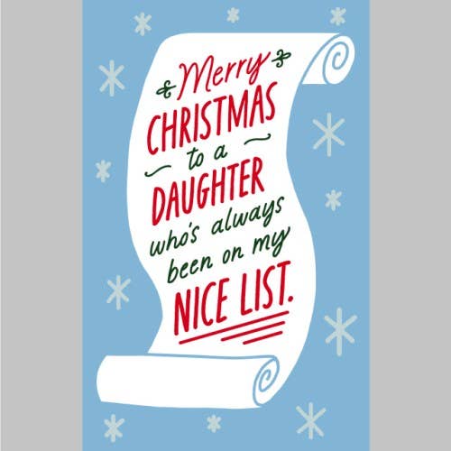 Christmas Daughter Humor