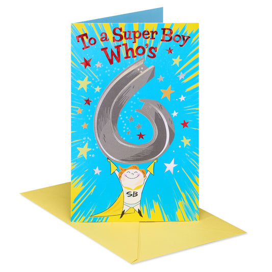 Birthday Age 6