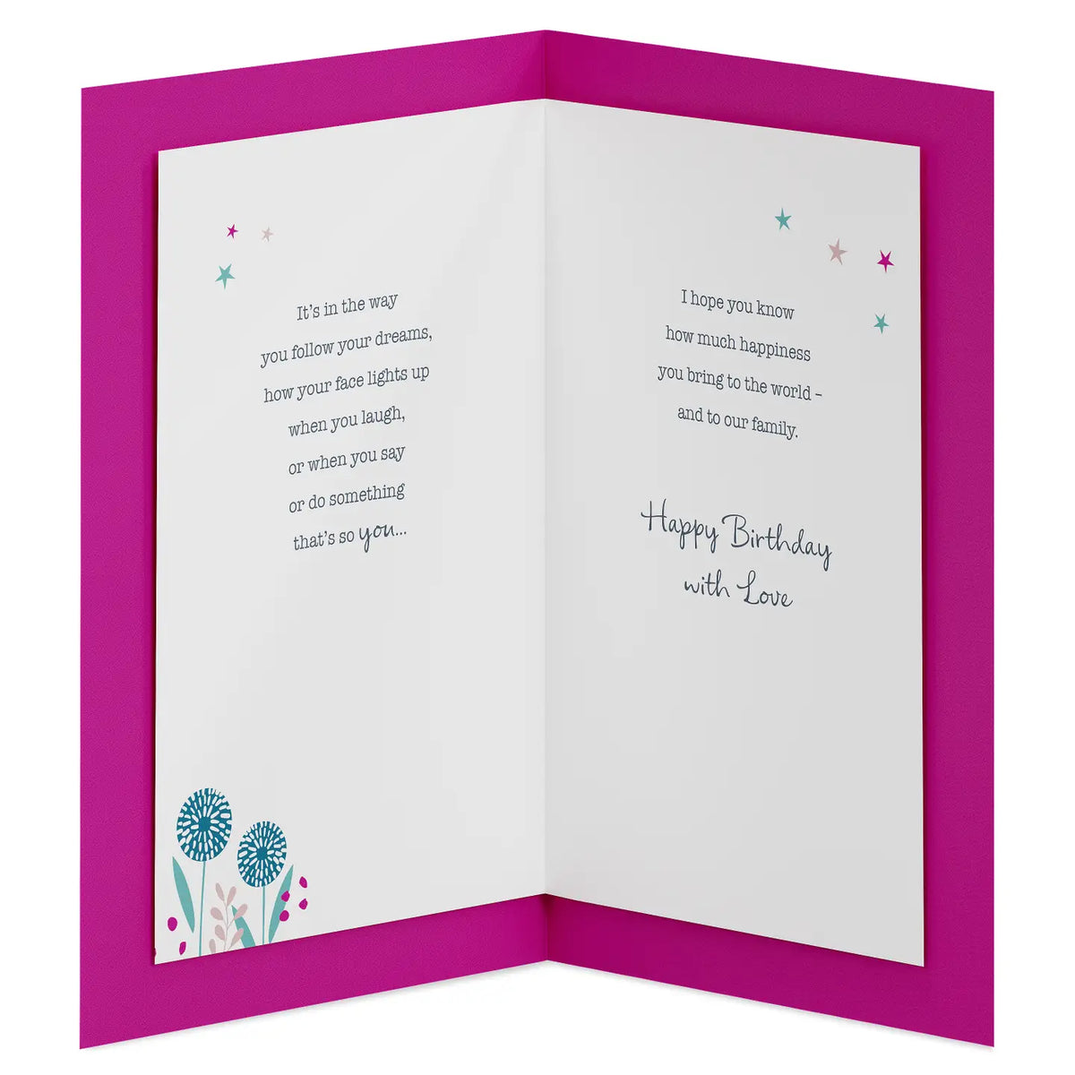 Daughter Birthday Card