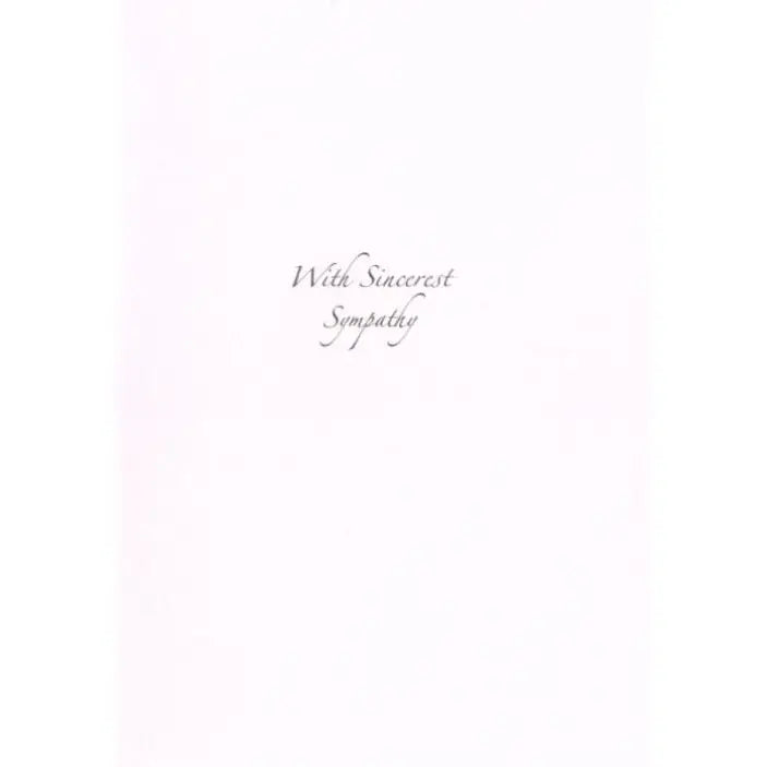 Sympathy Loss of Wife Card