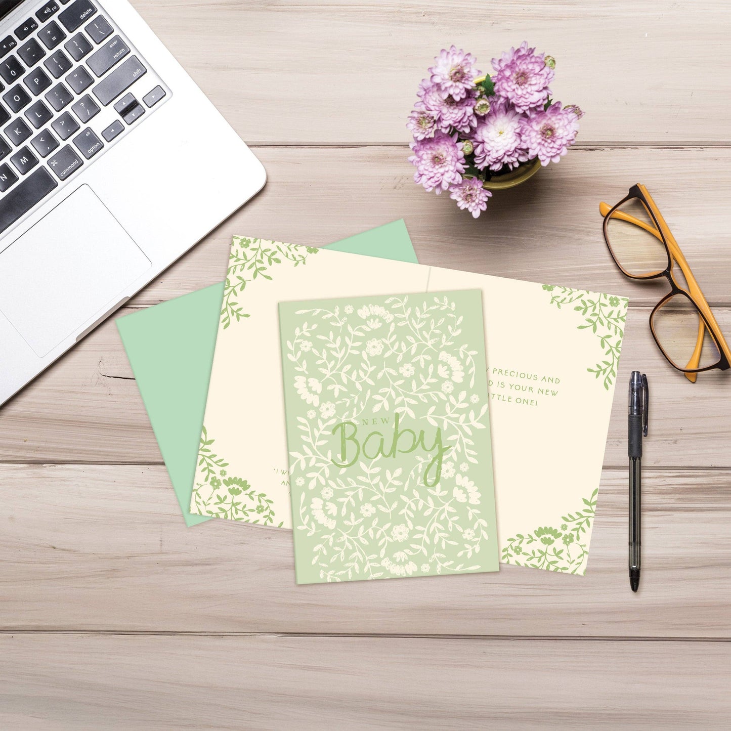 New Baby - Faith Baby Card