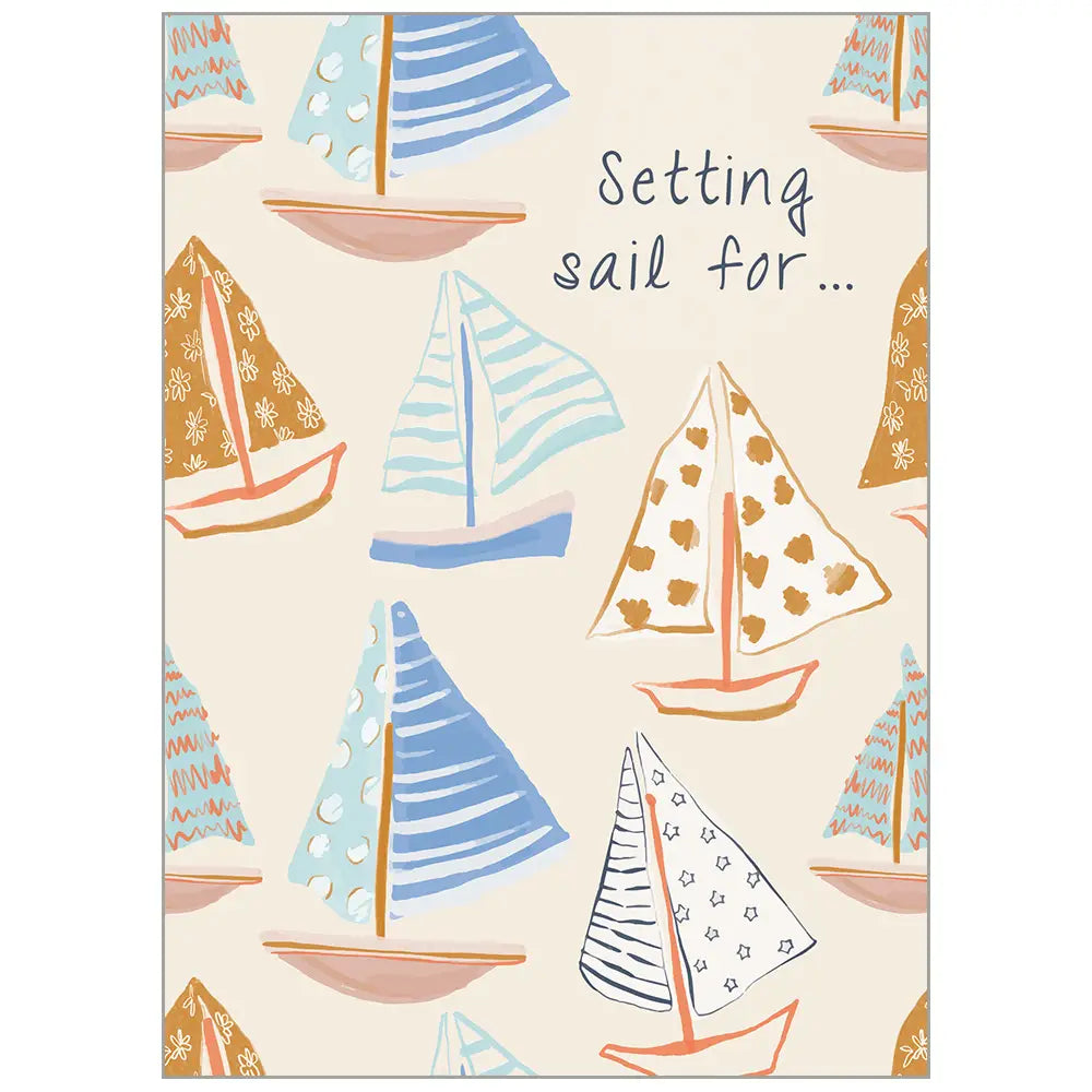 Lots of Boats - Juvenile Birthday Value Card