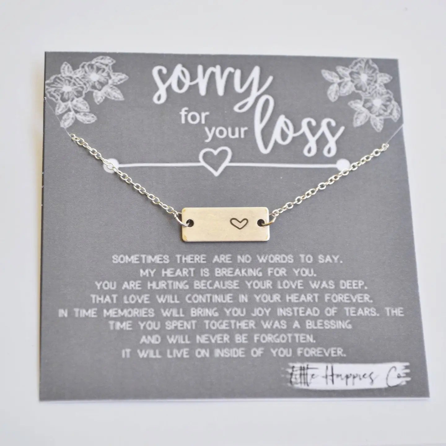 Sorry for Your Loss Necklace