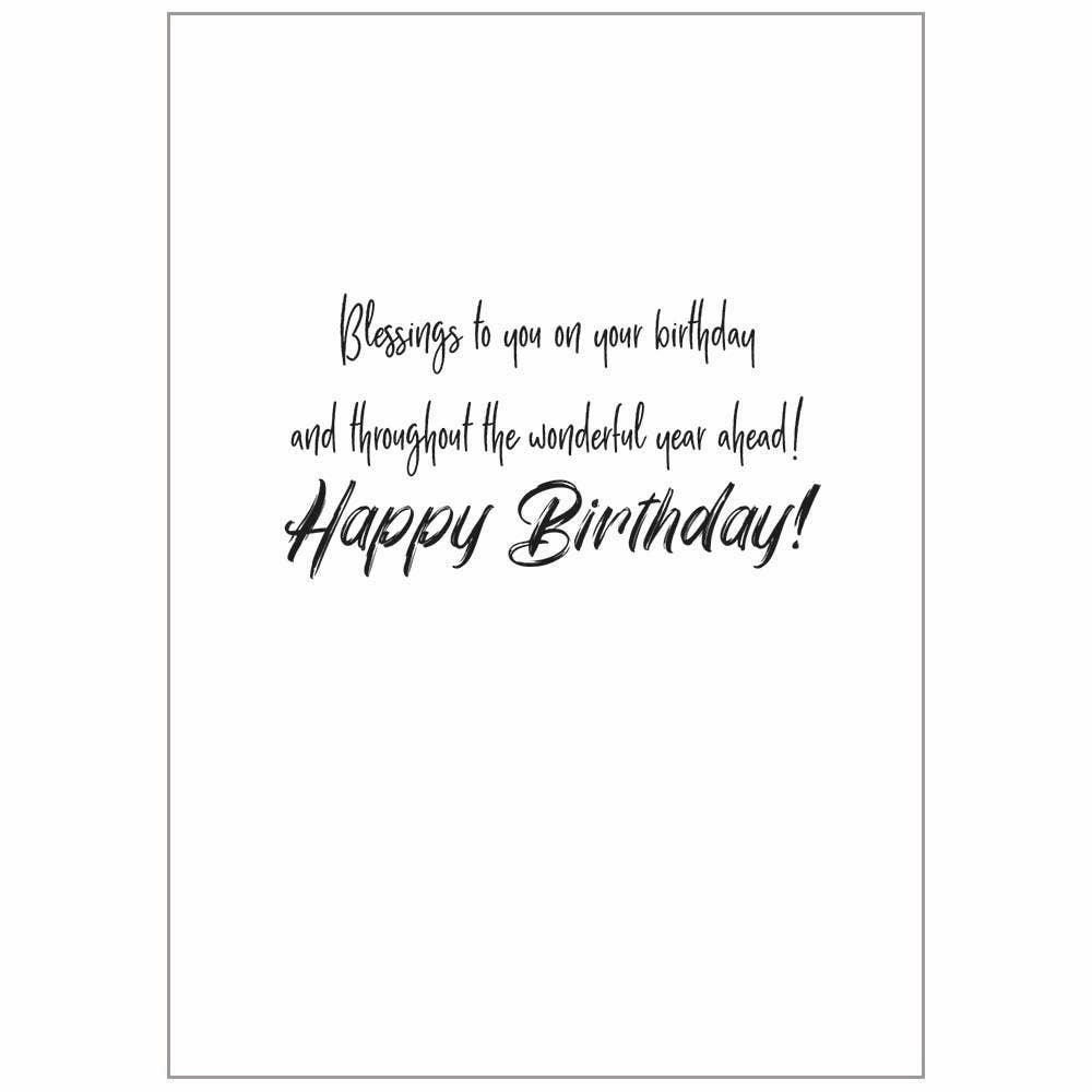 Wreath - Faith Birthday Card
